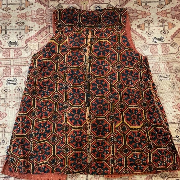 Vintage unique oversized printed vest medium-large - Picture 5 of 5